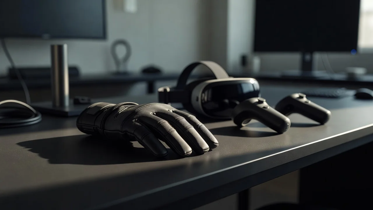 VR Haptics Beyond Controller Rumble: Gloves, Vests, Air